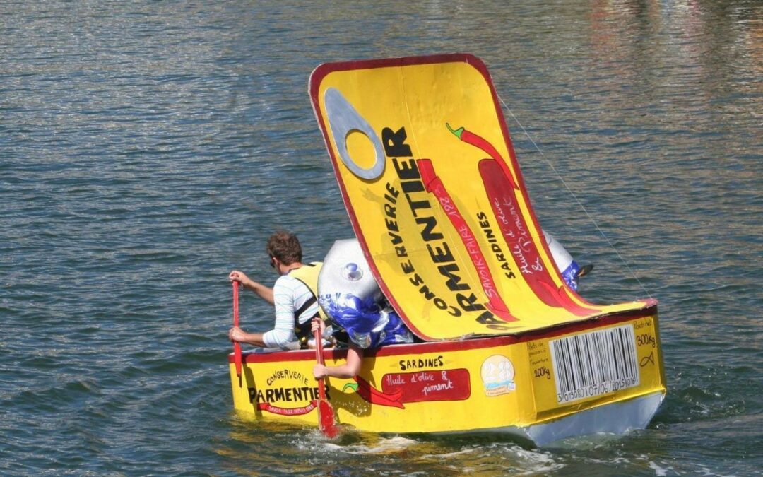 Ca cartonne à Douarnenez